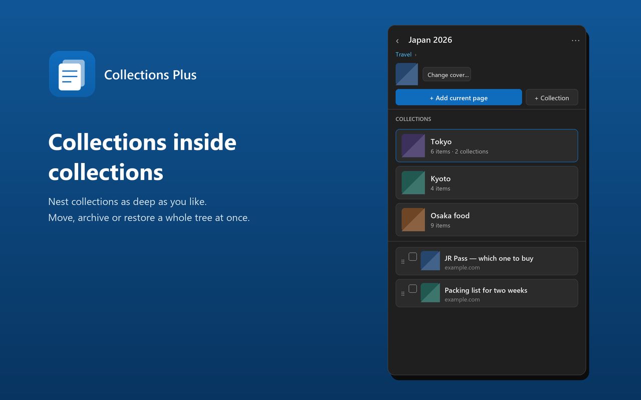 Nested collections